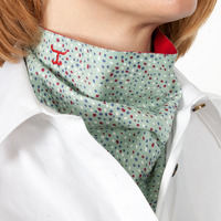 Just Country Womens Carlee Double Sided Scarf (SCF2190) Chilli/Lichen Spots [SD]