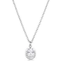 Montana Silversmiths Lucky Trot Crystal Necklace (QNC5973)