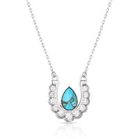 Montana Silversmiths Crystal Trot Necklace (NC6121)