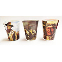 John Wayne 3pc Shot Glass Set (OPGW4609)