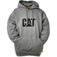 CAT Mens Trademark Hooded Sweatshirt (W10646) Dark Heather Grey [CW]