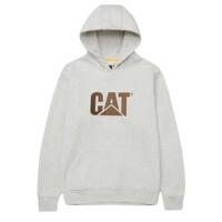 CAT Mens Trademark Hooded Sweatshirt (W10646) Cream Heather [CW]