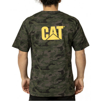 CAT Mens Trademark Tee (W05324) Night Camo