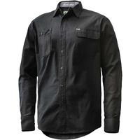 FXD Mens LSH-1 Stretch L/S Work Shirt (FX01614001) Black