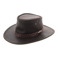 Jacaru Wallaroo Oiled Leather Hat (1006) 