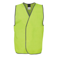 JB's Mens Hi Vis Standard Vest (6HVS) Lime