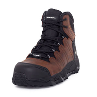 Mack Mens Octane Lace Up Safety Boots (MKOCTANE) Rocky Brown 
