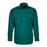 Ritemate Womens Pilbara Closed Front Shirt (RM300CF) Green