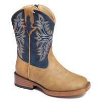 Roper Toddler Billie Western Boots (17909701) Brown/Blue [GD]