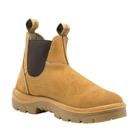 Steel Blue Mens Hobart Elastic Sided Safety Boots (312101) Wheat