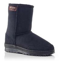 Wild Goose Premium Short Sheepskin Ugg Boots (UB-421) Black