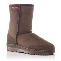 Wild Goose Premium Short Sheepskin Ugg Boots (UB-421) Chocolate