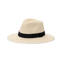 Avenel Hats Mens Newbury Braided Fedora (21988) Natural Combo