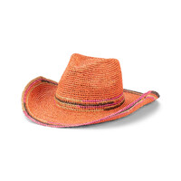 Avenel Hats Womens Driftwood Crochet Shapeable Western Hat (61823) Terracotta