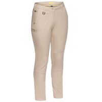 Bisley Womens Mid Rise Stretch Cotton Pants (BPL6015_BSTN) Stone [GD]