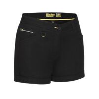 Bisley Womens Flx & Move Shorts (BSHL1045_BBLK) Black