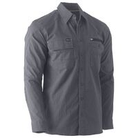 Bisley Unisex Flx & Move Utility L/S Workshirt (BS6144_BCCG) Charcoal