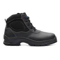 Blundstone Mens 419 Soft Toe Zip Side Boots (419) Black  [SD]
