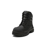 Blundstone Mens Rotoflex TPU Composite 6" Zip Lace Up Safety Boots (8561) Black