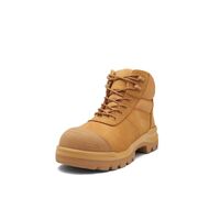 Blundstone Mens Rotoflex TPU Composite 5" Zip Lace Up Safety Boots (8550) Wheat