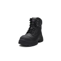 Blundstone Womens Rotoflex PUR-Safety 150mm Zip Lace Up Boots (9961) Black