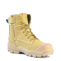 Bata Longreach Ultra CT Zip Sided Safety Boots (80488015) Wheat