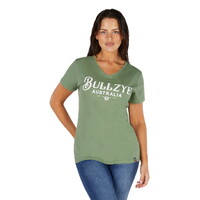 Bullzye Womens Eleanor S/S Tee (B5S2502462) Moss