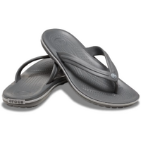 Crocs Unisex Crocband Flip Flops (11033-0EX) Slate Grey/Smoke