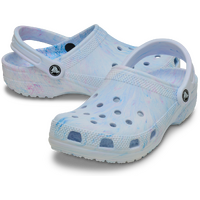 Crocs Unisex Classic Watercolur Marbled Clogs (211583-4ZD) Blue/White