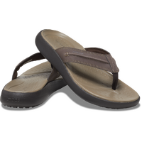 Crocs Mens Yukon Vista II LR Flip Flops (209332-206) Espresso