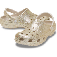 Crocs Unisex Classic Chunky Glitter Clogs (212049-0LH) Sandstone