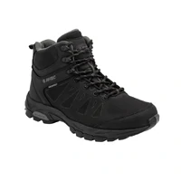 Hi-Tec Mens Raven Mid WP Hiking Boots (HOMRN2) Black/Charcoal