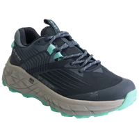 Hi-Tec Womens Geo Fuse Low WP Hiking Shoes (HOWGF3) Grisaille/Pool Blue