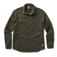 FXD Mens LSH-3 Vented Tech L/S Work Shirt (FX02504001) Green