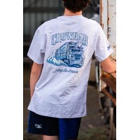 Crowbar Mens Living the Dream S/S Tee (CBTSTLTD) White [SD]