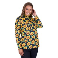 Hard Slog Womens Ally Half Button L/S Shirt (H5S2101123) Multi
