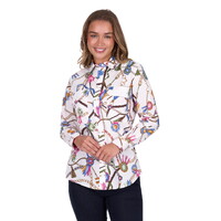 Hard Slog Womens Jolie Full Button L/S Shirt (H5S2149127) White