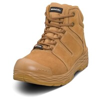 Mack Mens Shift Zip Up Safety Boots (MK0SHIFTZ) Honey