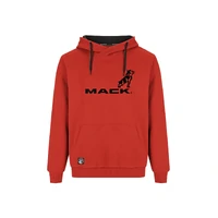 Mack Mens Classic Pullover Hoodie (MKPCHP002R6) Intense Rust