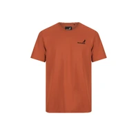 Mack Mens Classic Cotton Crew Neck S/S Tee (MKSSTE001R6R) Intense Rust