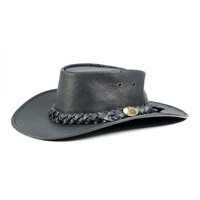 Jacaru Kangaroo Premium Hat (1001P) Black [AD]