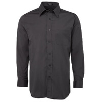 JB's Mens Urban L/S Poplin Shirt (4PULQX) Charcoal [SD]