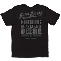 John Deere Mens JD NRLAD Tee (13002189BK) Black