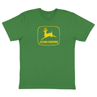 John Deere Mens JD Vintage Logo Tee (13002182GR) Green
