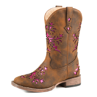 Roper Childrens Lola Western Boots (18903133) Brown
