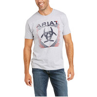 Ariat Mens Shade Tee (10036559) Athletic Heather