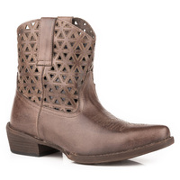 Roper Womens Dusty Diamonds Boots (21980741) Brown [SD]