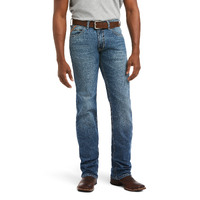 Ariat Mens M5 Slim Straight Leg Stretch Santiago Jeans (10036878) Tulsa