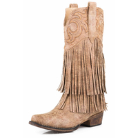 Roper Womens Rickrack Boots (21566703) Brown