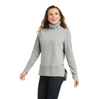 Ariat Womens Real Funnel Sweater (10037340) Heather Grey [SD]